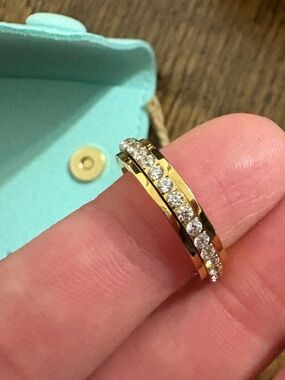 NWT Gold Fidget Ring (size 6)